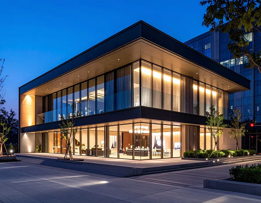 모던한 웨딩 스튜디오 외관