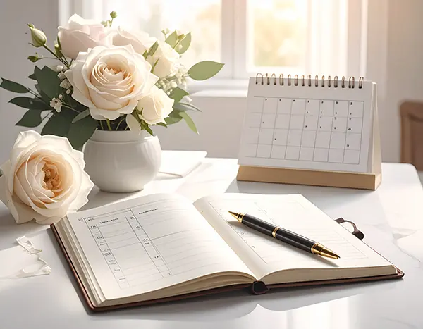 결혼 준비 체크리스트 | D-100부터 당일까지, 놓치면 안 되는 필수 항목 1 결혼 준비 체크리스트가 정리된 메모장