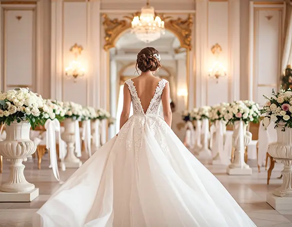 다양한 신부 행진곡이 연주되는 결혼식장