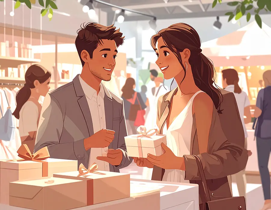 웨딩박람회 예물샵 상담