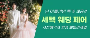 세텍 웨딩 페어