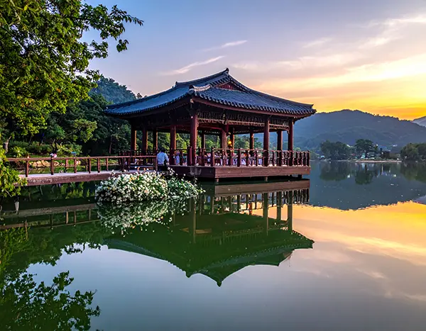 야외웨딩홀 전경