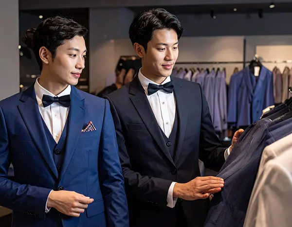 턱시도 대여샵과 맞춤 제작샵