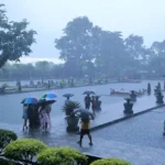 Bali monsoon season rain