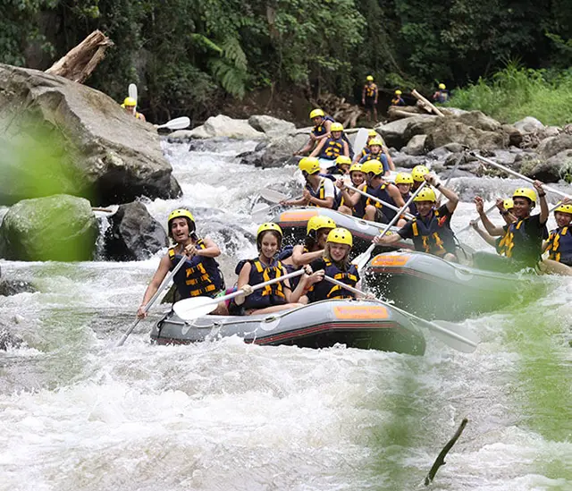 Ayung River rafting Bali