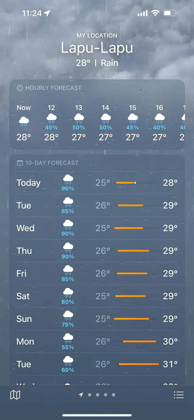 세부 여행 가기 좋은 시기는 언제? 건기·우기와 태풍 시즌 정보 2 우기 시즌에도 매력적인 세부의 열대 풍경