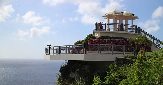 괌 사랑의 절벽 전망대 오션뷰