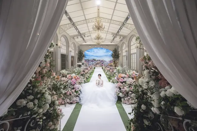 강서 마곡 보타닉파크웨딩 홀 인테리어