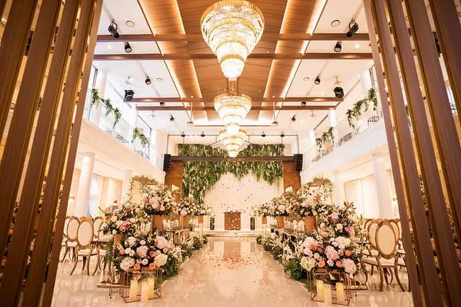 강북 미아 빅토리아웨딩홀 인테리어 및 피로연 이미지