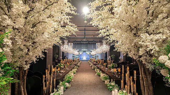 용인 수지 ICT벨리컨벤션 홀 내부 및 연회장 이미지