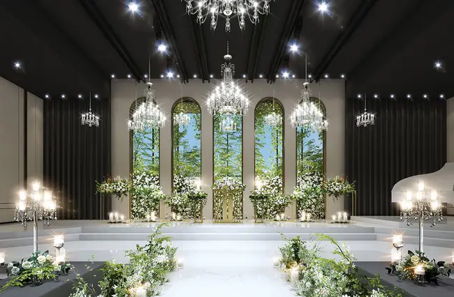 용인 아이티컨벤션 웨딩홀 로비 및 연회 이미지