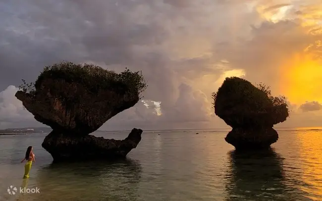 Stunning starry sky at Guam private beach
