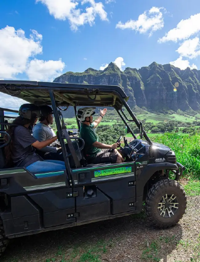 하와이 쿠알로아 랜치 UTV 랩터 오프로드 이미지 2