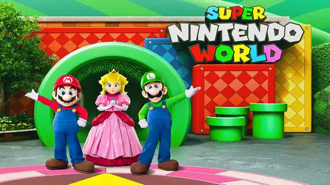 Power-up Band interaction at Super Nintendo World