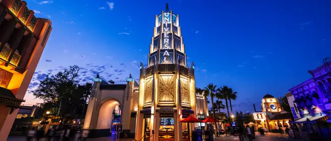 Backstage tour at Universal Studios Hollywood