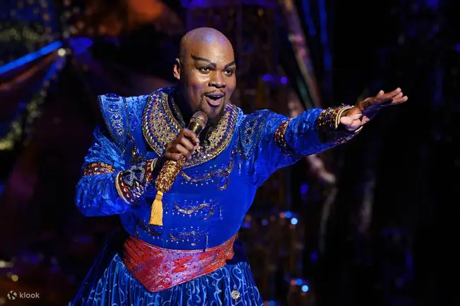 The ornate interior of the historic New Amsterdam Theatre