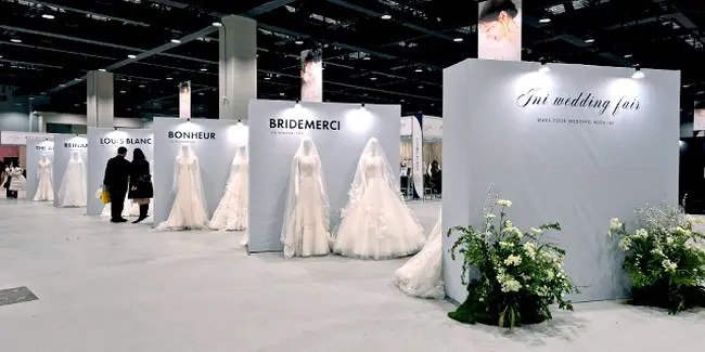 가산동 웨딩박람회 행사장 외부 약도 및 주차 공간 안내 이미지