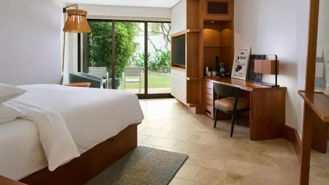 카아나 키친의 오픈형 조식 뷔페 현장