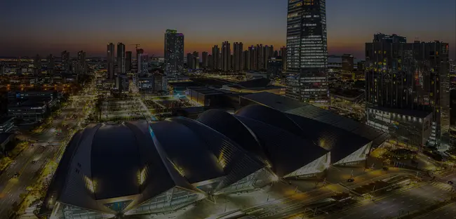 인천 미추홀구 주안동 웨딩박람회 행사장 외부 안내 및 입구 전경