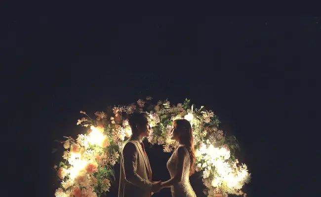 제주 중앙로 라마다호텔 웨딩박람회 행사장 그랜드볼룸 외부 입구